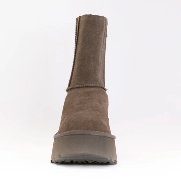 Ugg Classic Twin Seam New Heights (Women's) - Hickory - Picture 4 of 5